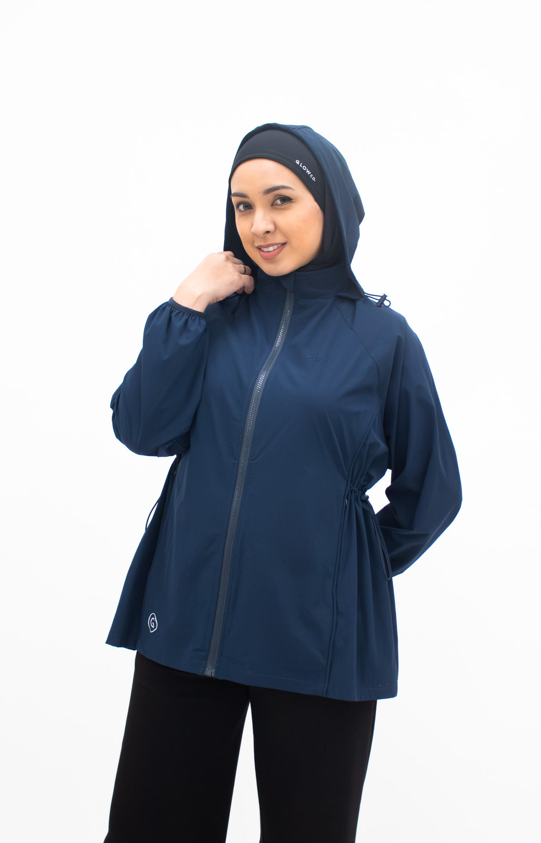 Tops GLOWco Exclusive Everyday Street Parka in Navy