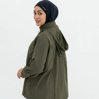 Tops GLOWco Exclusive Everyday Street Parka in Olive