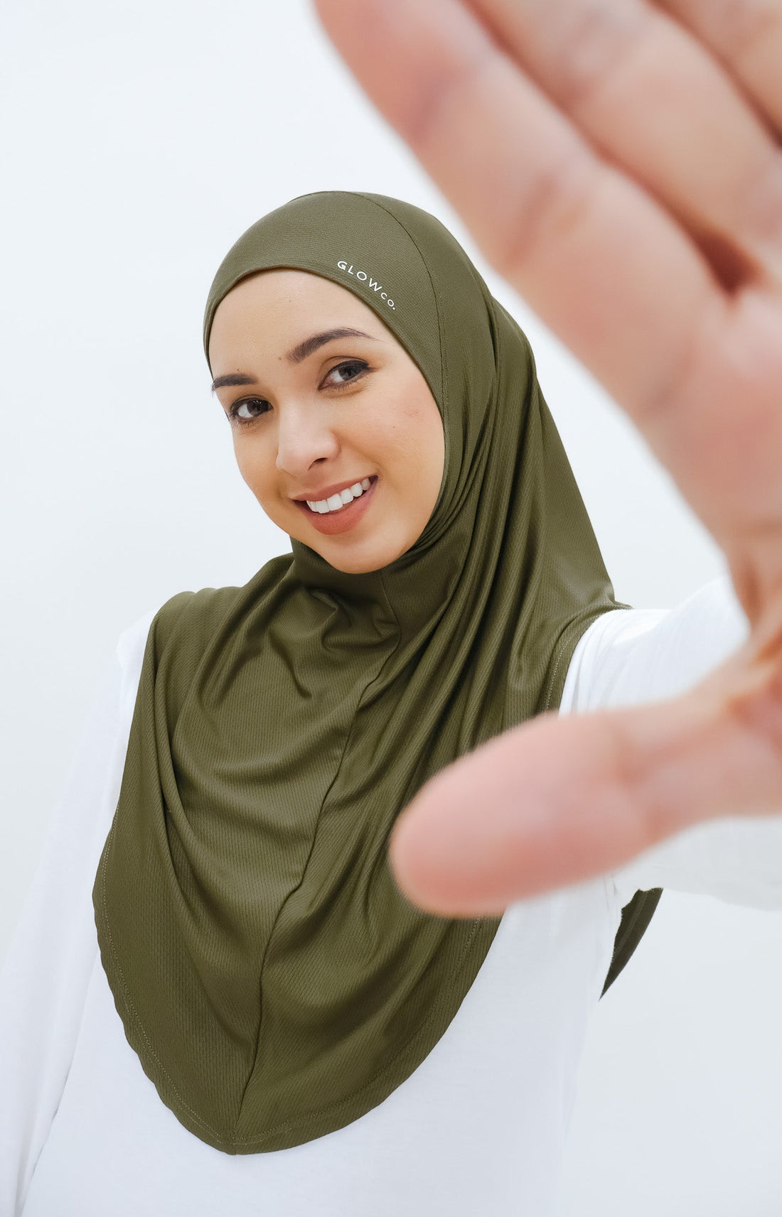 Sports Hijabs GLOWco Exclusive Instant Maxi in Burnt Olive