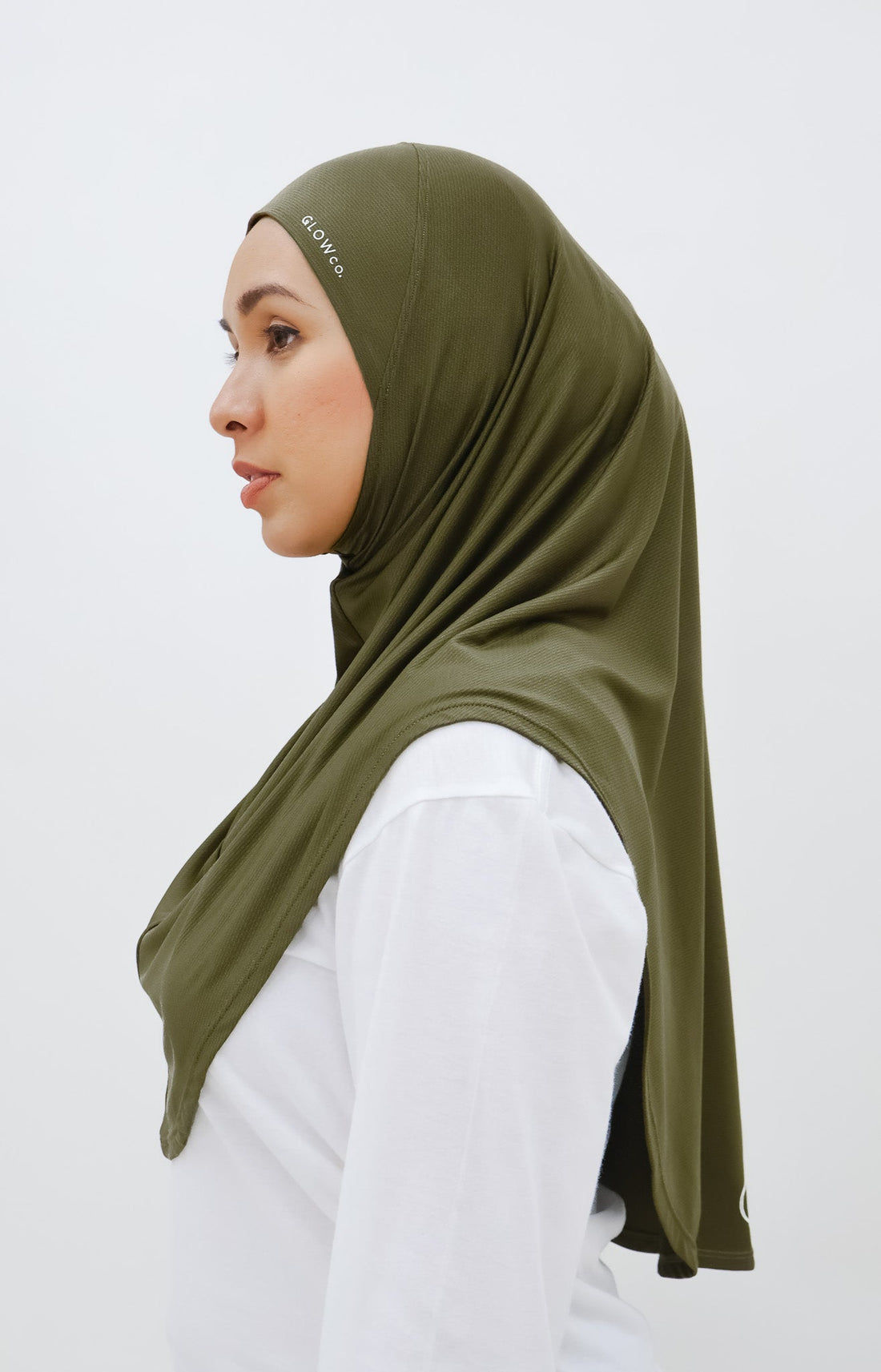 Sports Hijabs GLOWco Exclusive Instant Maxi in Burnt Olive