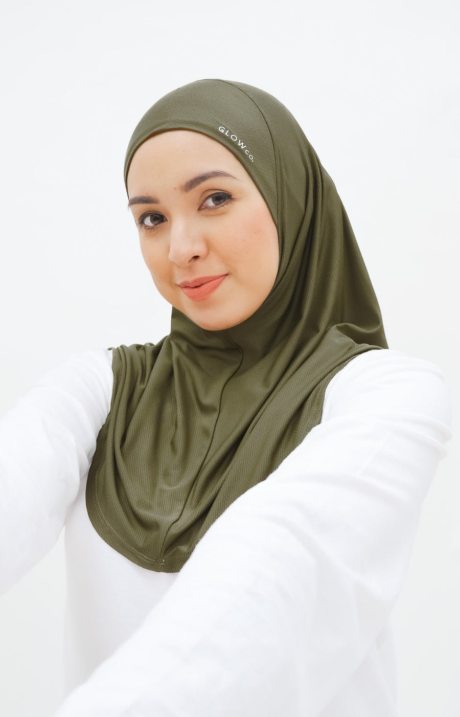 Sports Hijabs GLOWco Exclusive Instant Mini in Burnt Olive