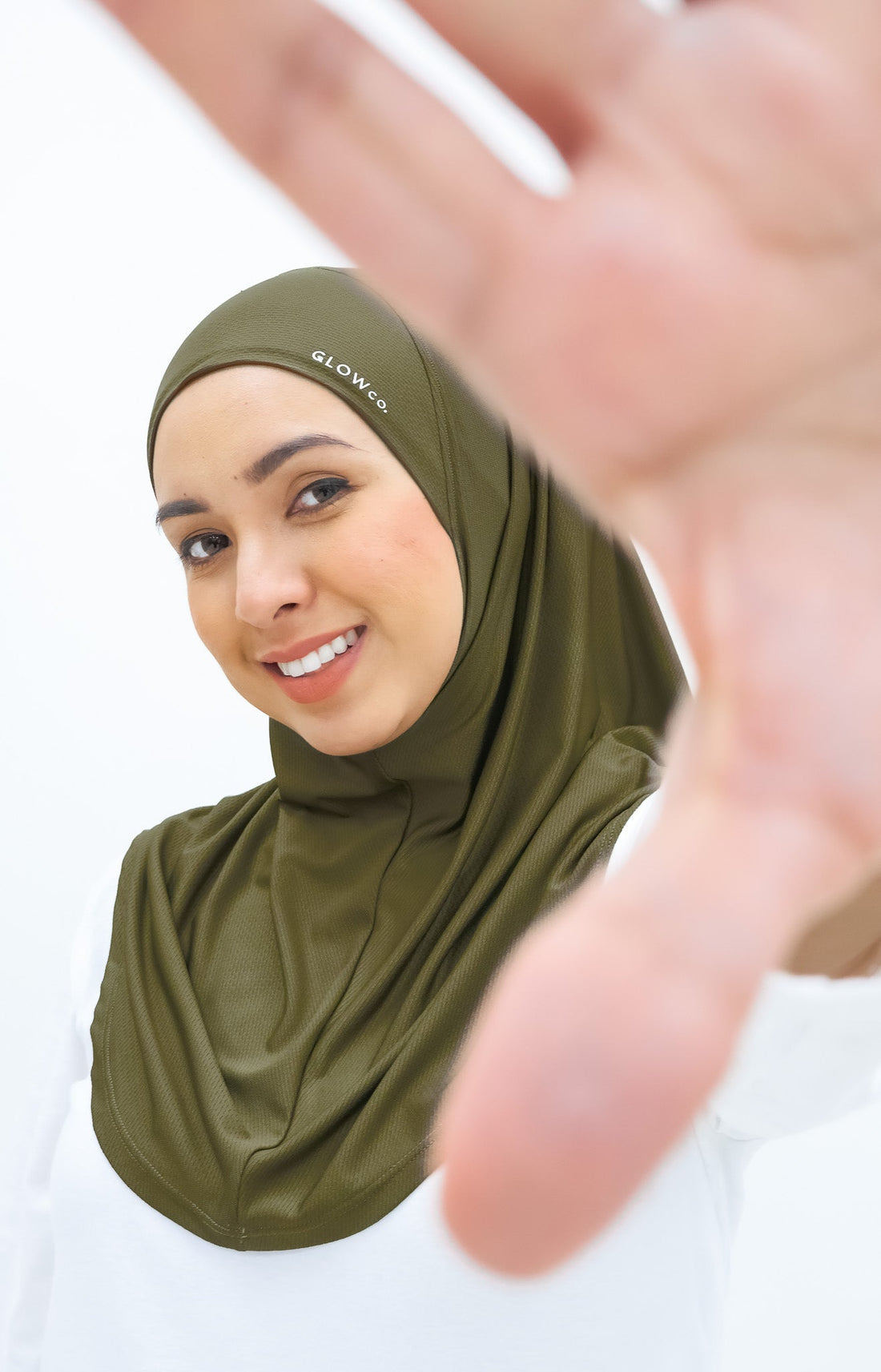 Sports Hijabs GLOWco Exclusive Instant Mini in Burnt Olive