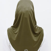 Sports Hijabs GLOWco Exclusive Instant Mini in Burnt Olive