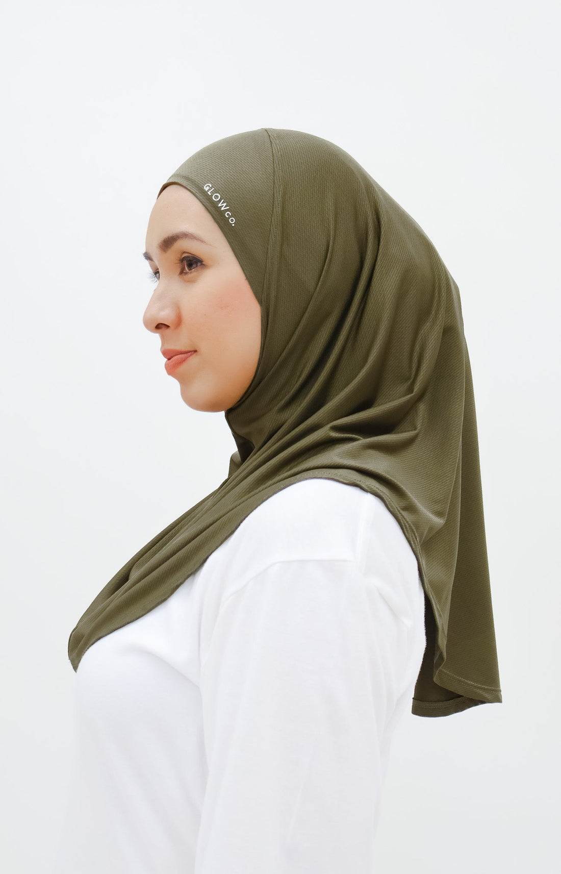 Sports Hijabs GLOWco Exclusive Instant Mini in Burnt Olive