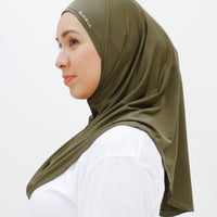 Sports Hijabs GLOWco Exclusive Instant Mini in Burnt Olive