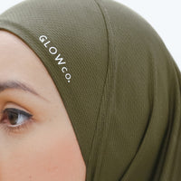 Sports Hijabs GLOWco Exclusive Instant Mini in Burnt Olive
