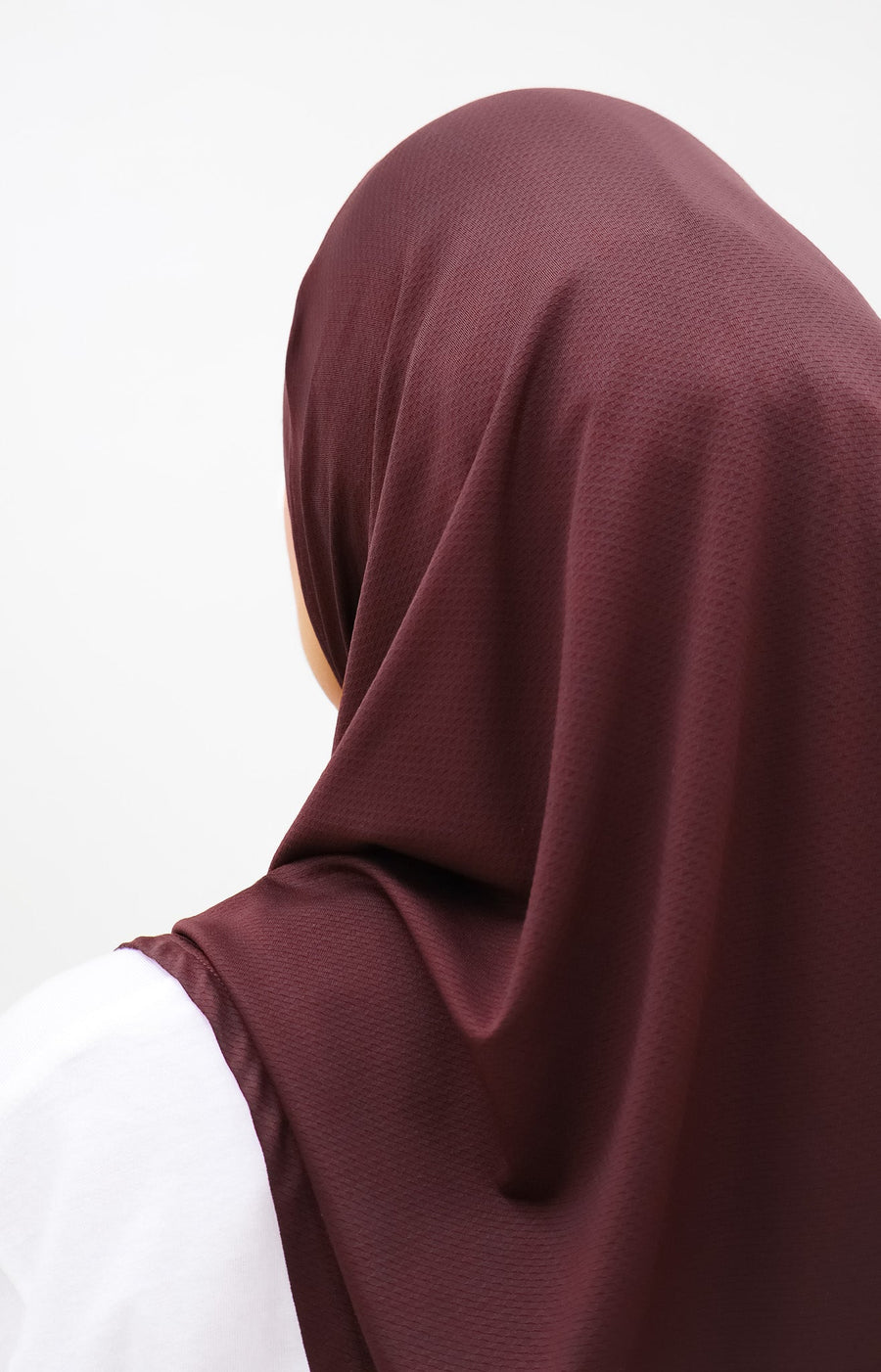 Sports Hijabs GLOWco Exclusive Instant Mini in Deep Red