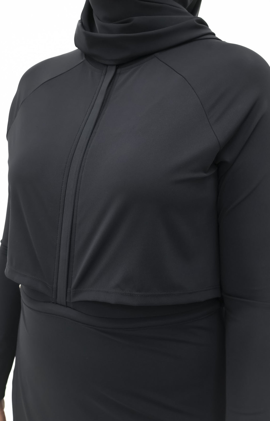 Swimwear GLOWco Exclusive Island Rift Swimwear in Black