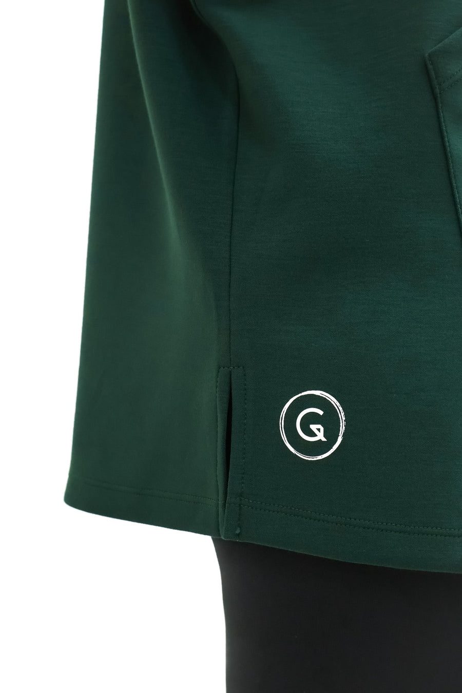 Tops GLOWco Exclusive Oversized Hoodie in Emerald