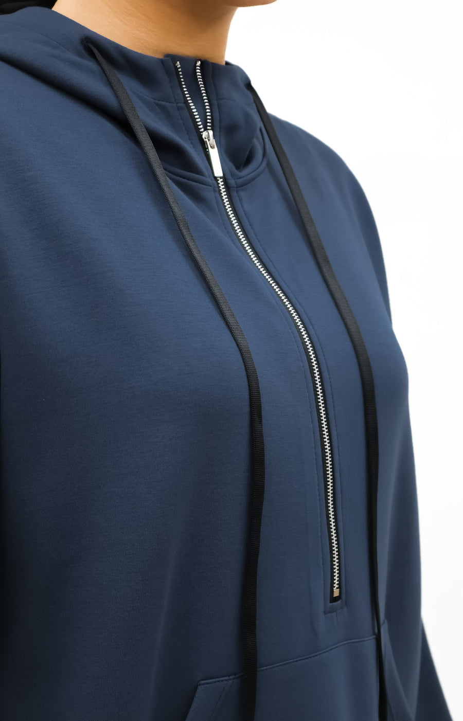 Tops GLOWco Exclusive Oversized Hoodie in French Navy