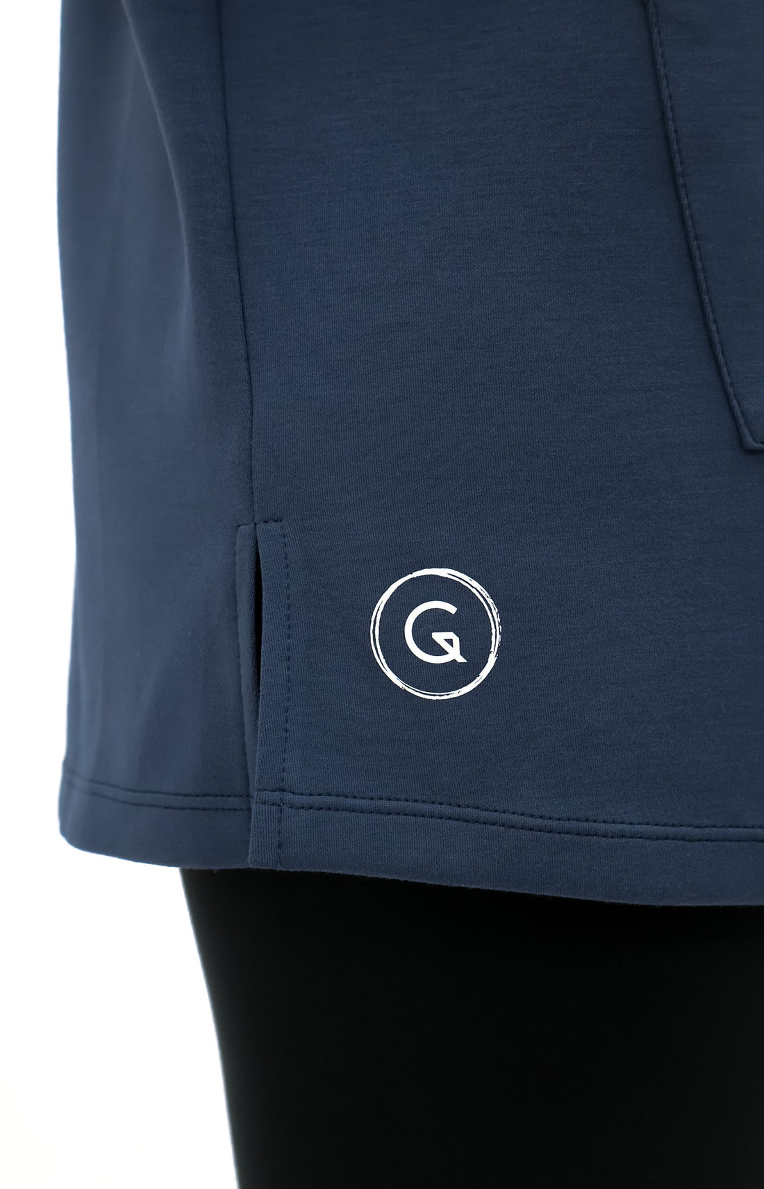 Tops GLOWco Exclusive Oversized Hoodie in French Navy