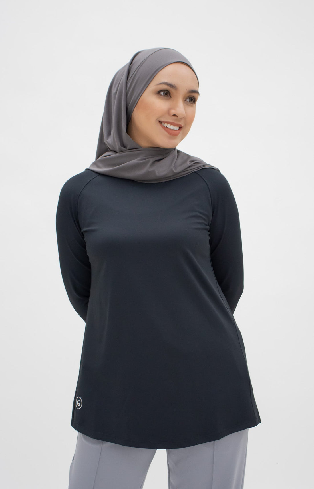 Tops GLOWco Exclusive Pleated Top in Black