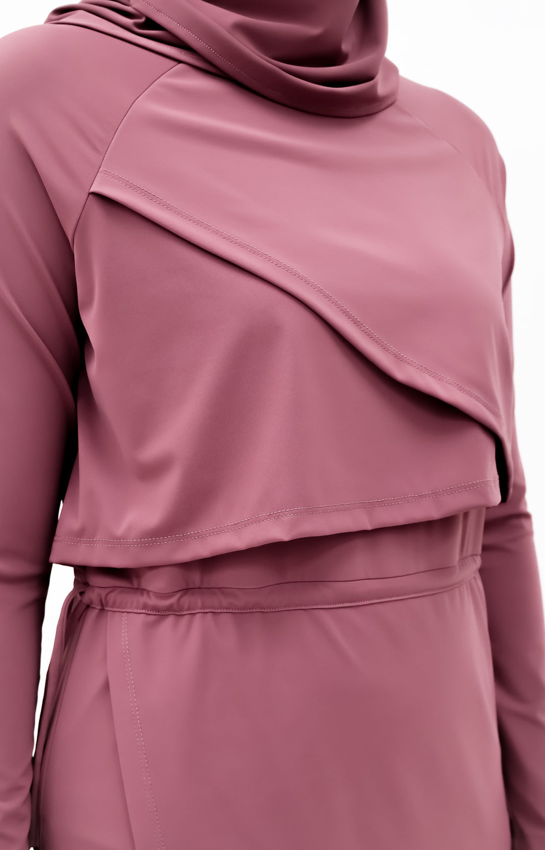 Swimwear GLOWco Exclusive Seaside Tulip Swimwear in Berry