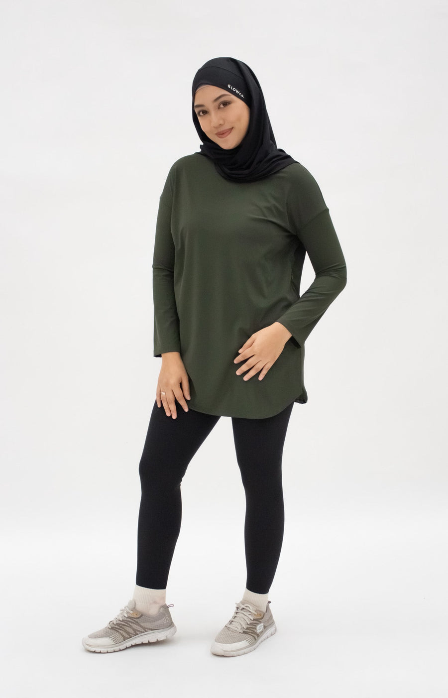 Tops GLOWco Exclusive Seriously Smooth Top in Deep Olive