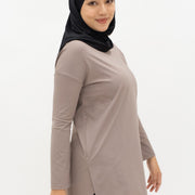 Tops GLOWco Exclusive Seriously Smooth Top in Taupe
