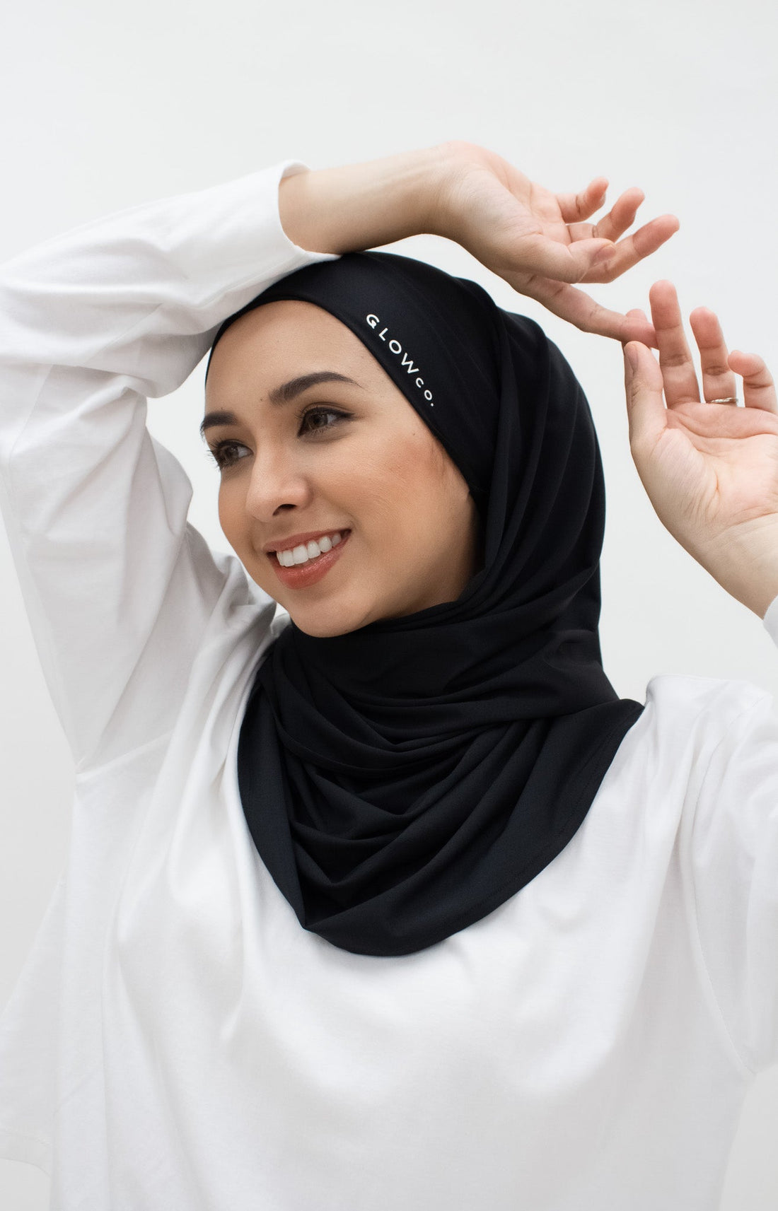 Sports Hijabs GLOWco Exclusive Tie Back MAXI Shawl