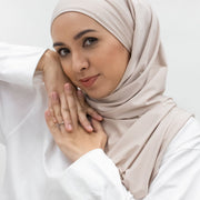 Sports Hijabs GLOWco Exclusive Tie Back MAXI Shawl in Barely Blush