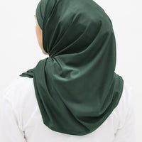 Sports Hijabs GLOWco Exclusive Tie Back MAXI Shawl in Deep Forest