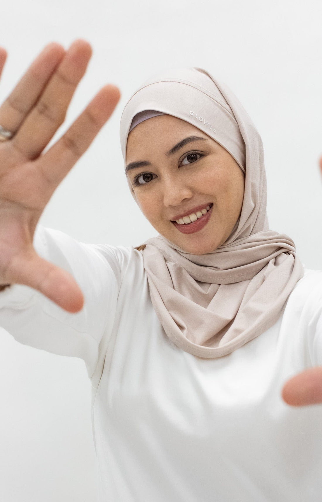 Sports Hijabs GLOWco Exclusive Tie Back Regular Shawl
