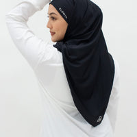 Sports Hijabs GLOWco Exclusive Tie Back Regular Shawl