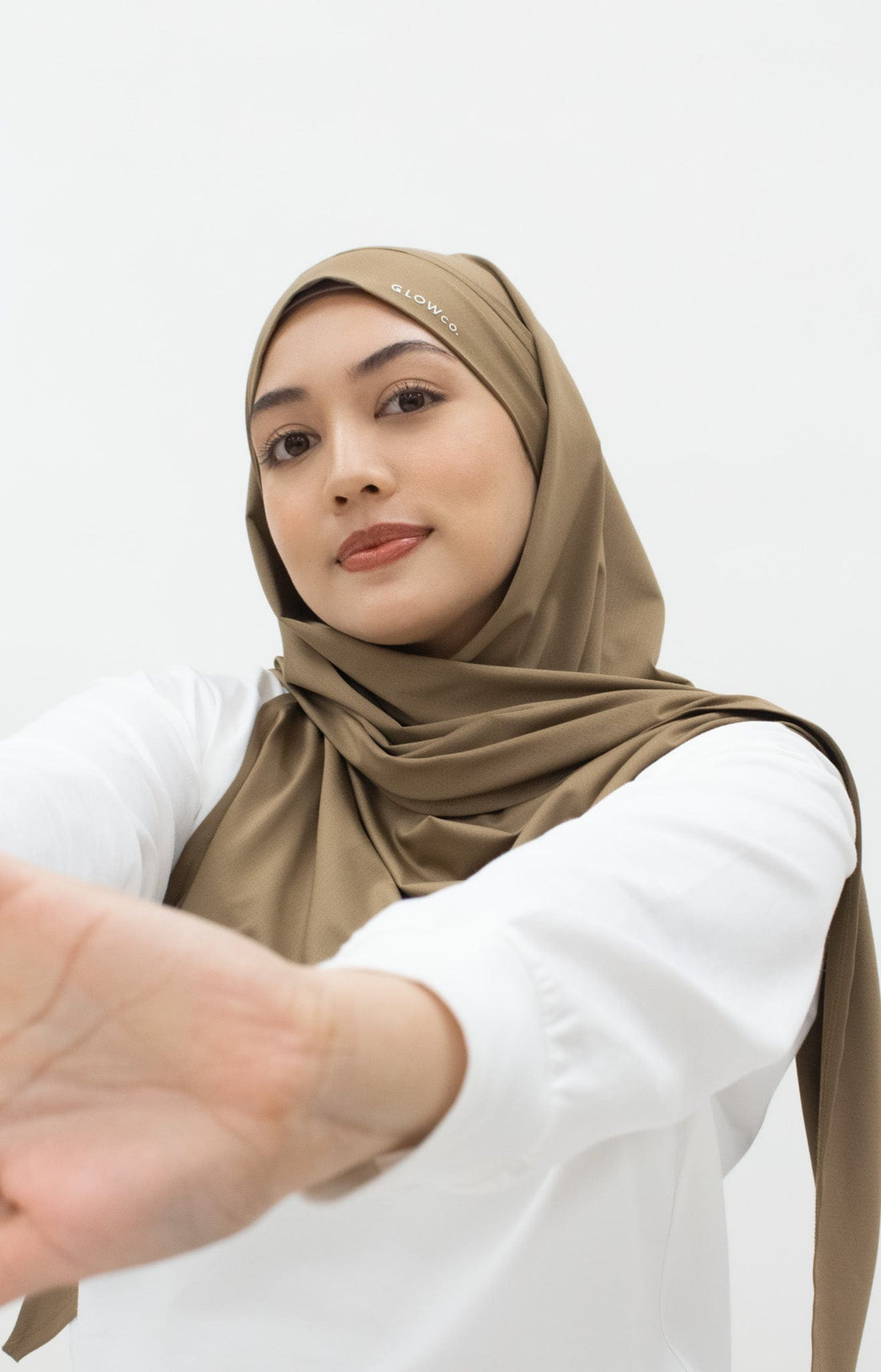 Sports Hijabs GLOWco Exclusive Tie Back Regular Shawl