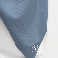 Sports Hijabs GLOWco Exclusive Tie Back Regular Shawl in Misty Blue