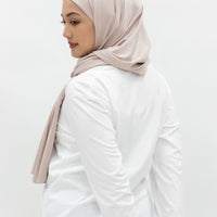 Sports Hijabs GLOWco Exclusive Wrap Shawl in Barely Blush