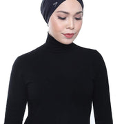 Aqua Sol Swim Turban in Black