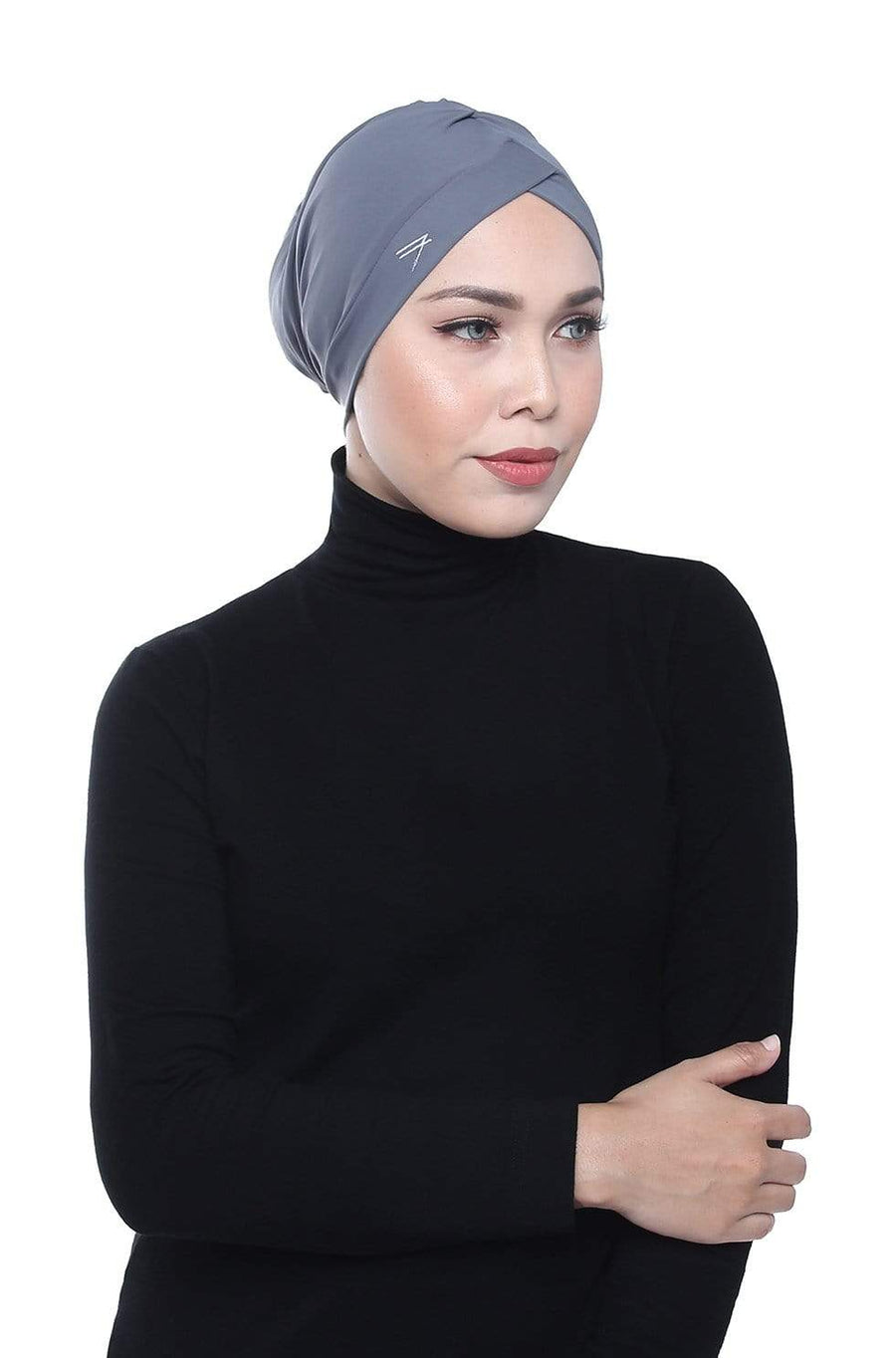 Aqua Sol Swim Turban in Grey