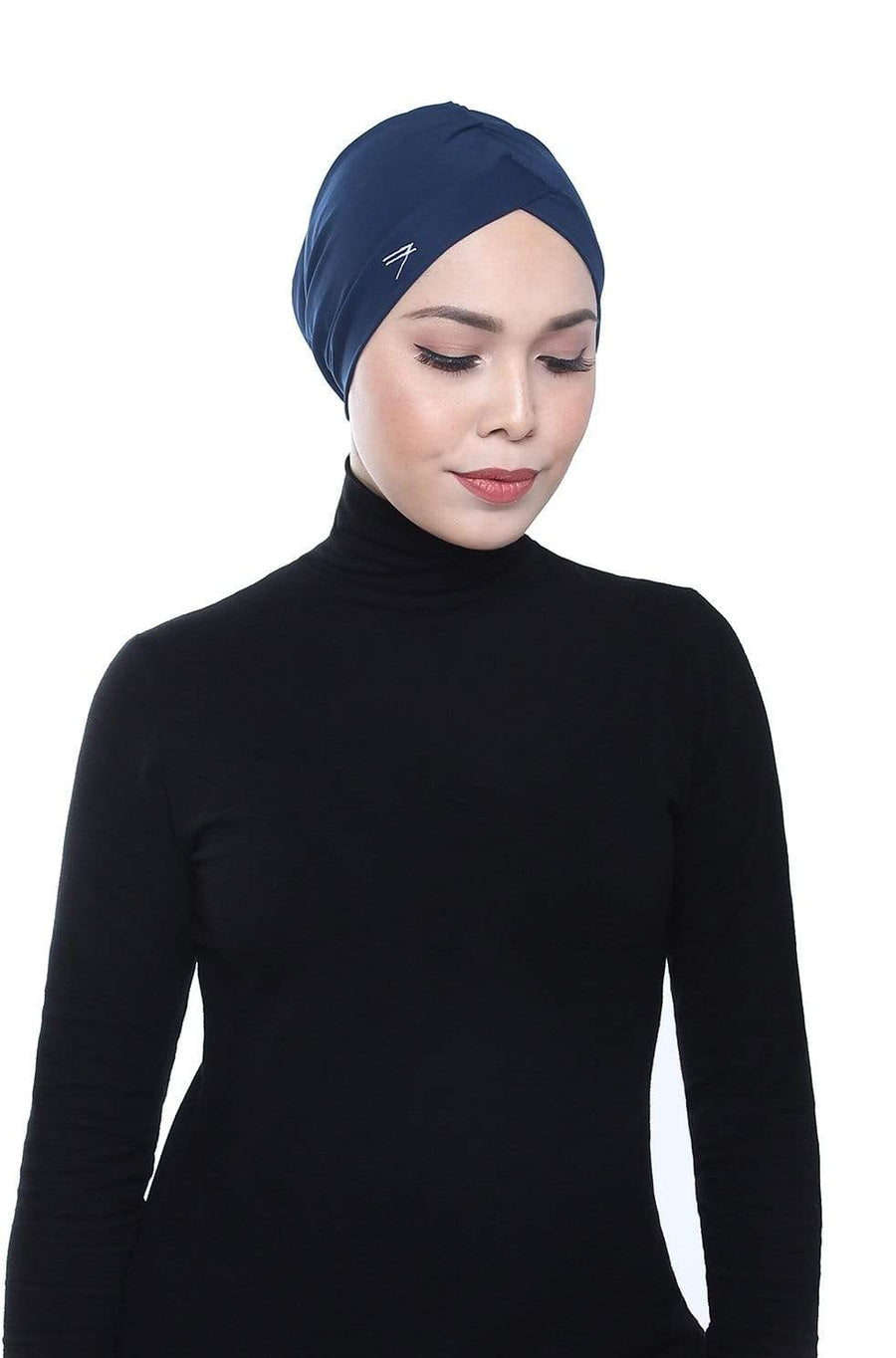 Aqua Sol Swim Turban in Navy