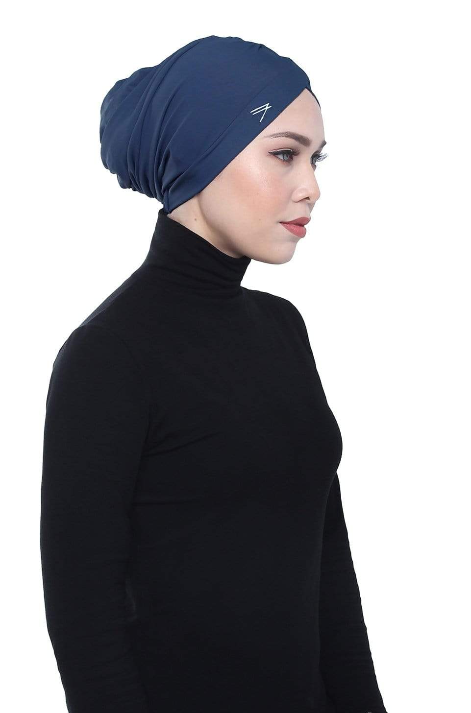 Aqua Sol Swim Turban in Navy