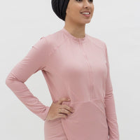 Sports Tops GLOWco Exclusive Criss Cross Top in Blush Pink