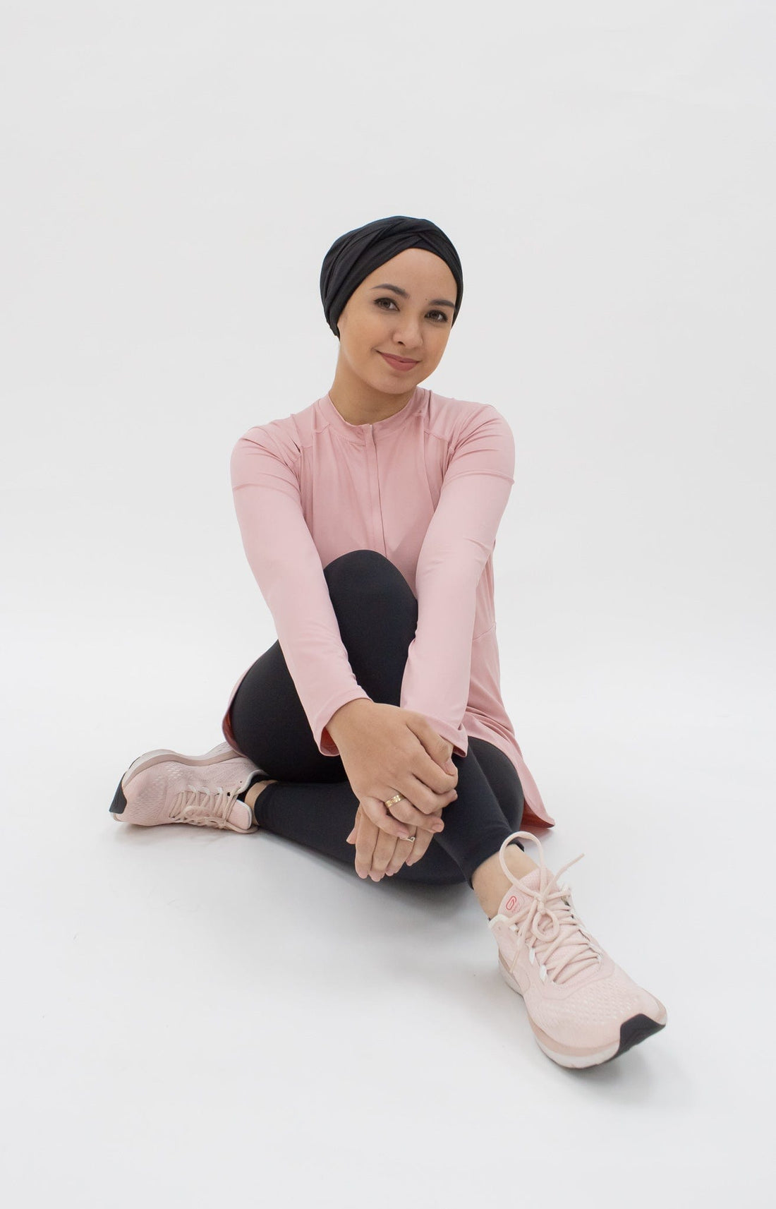 Sports Tops GLOWco Exclusive Criss Cross Top in Blush Pink