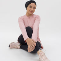 Sports Tops GLOWco Exclusive Criss Cross Top in Blush Pink