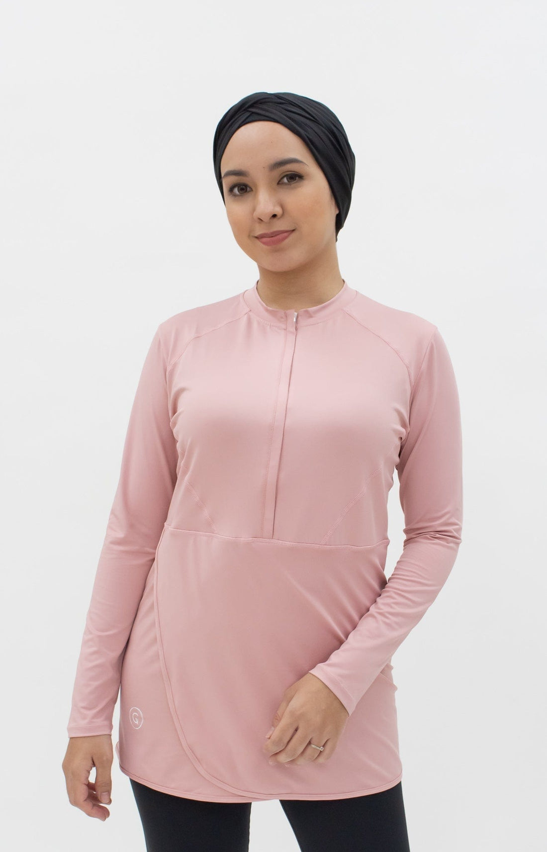 Sports Tops GLOWco Exclusive Criss Cross Top in Blush Pink