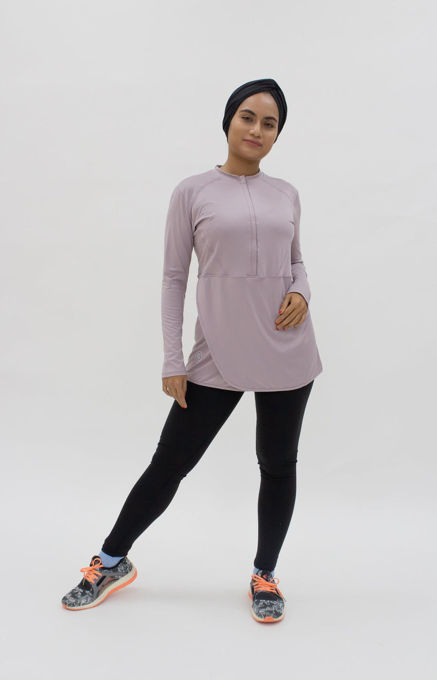 Sports Tops GLOWco Exclusive Criss Cross Top in Lilac