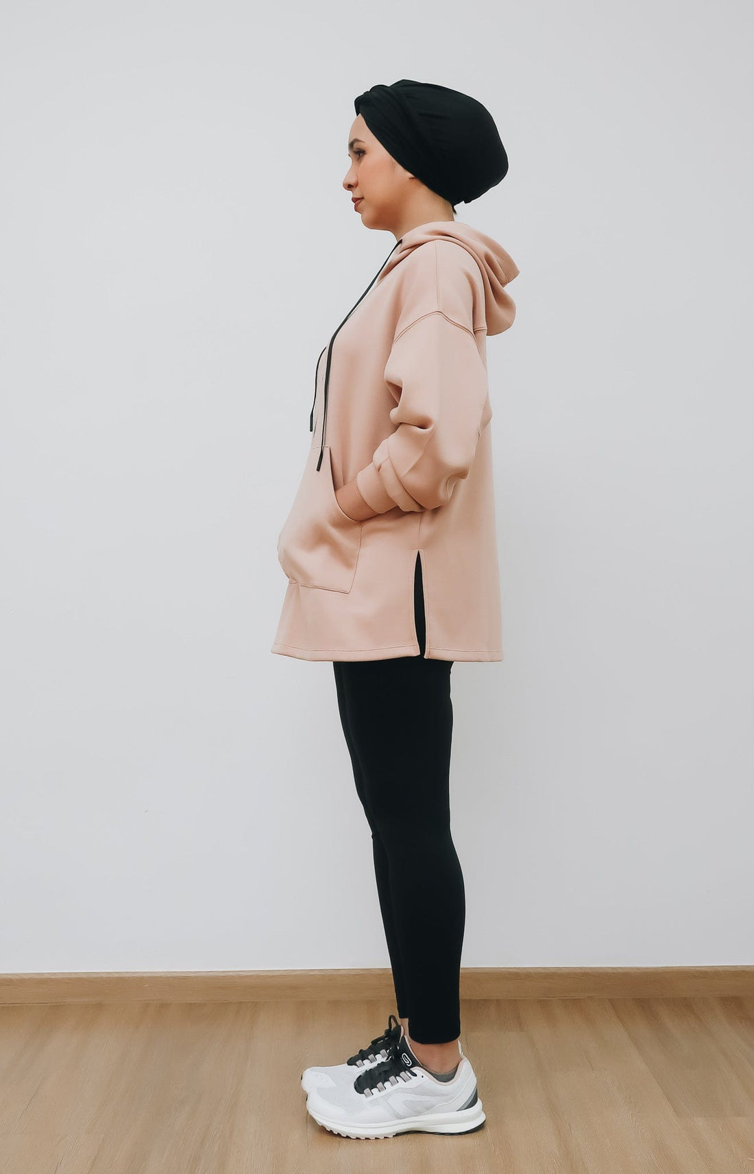 Outerwear GLOWco Exclusive Oversized Hoodie in Beige