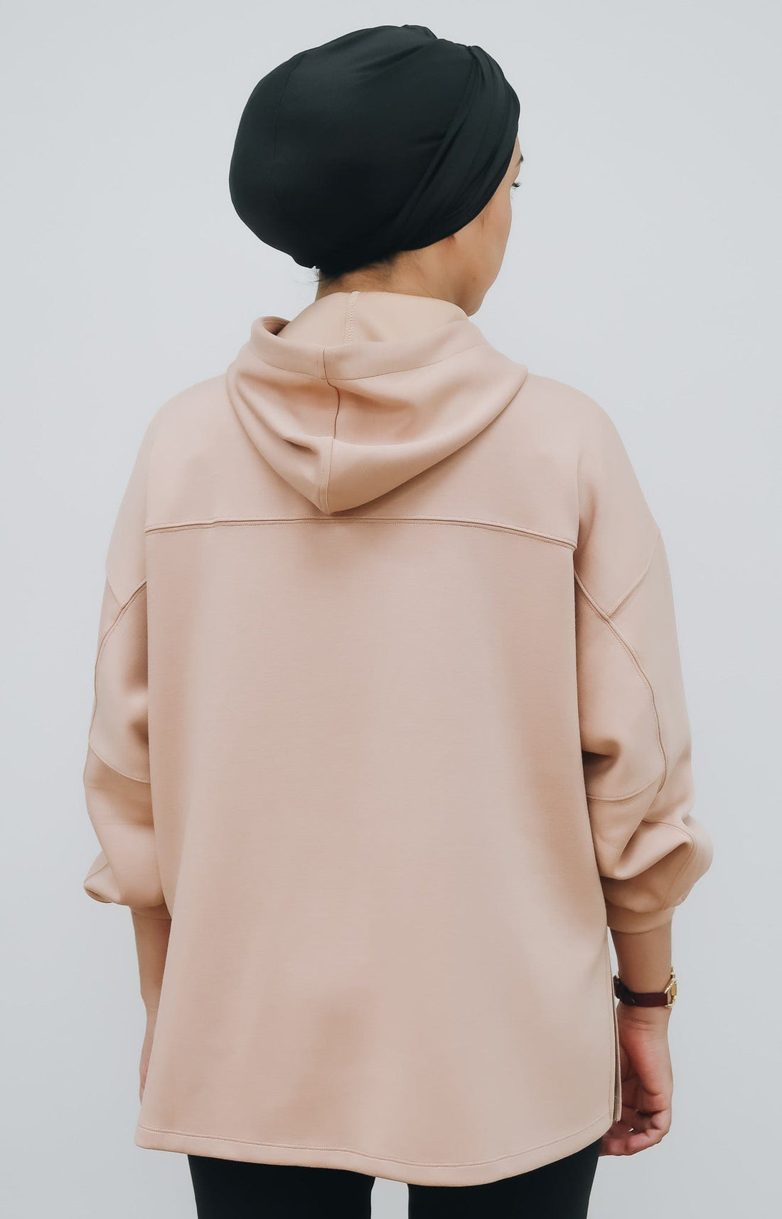 Outerwear GLOWco Exclusive Oversized Hoodie in Beige