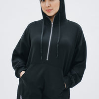 Outerwear GLOWco Exclusive Oversized Hoodie in Black