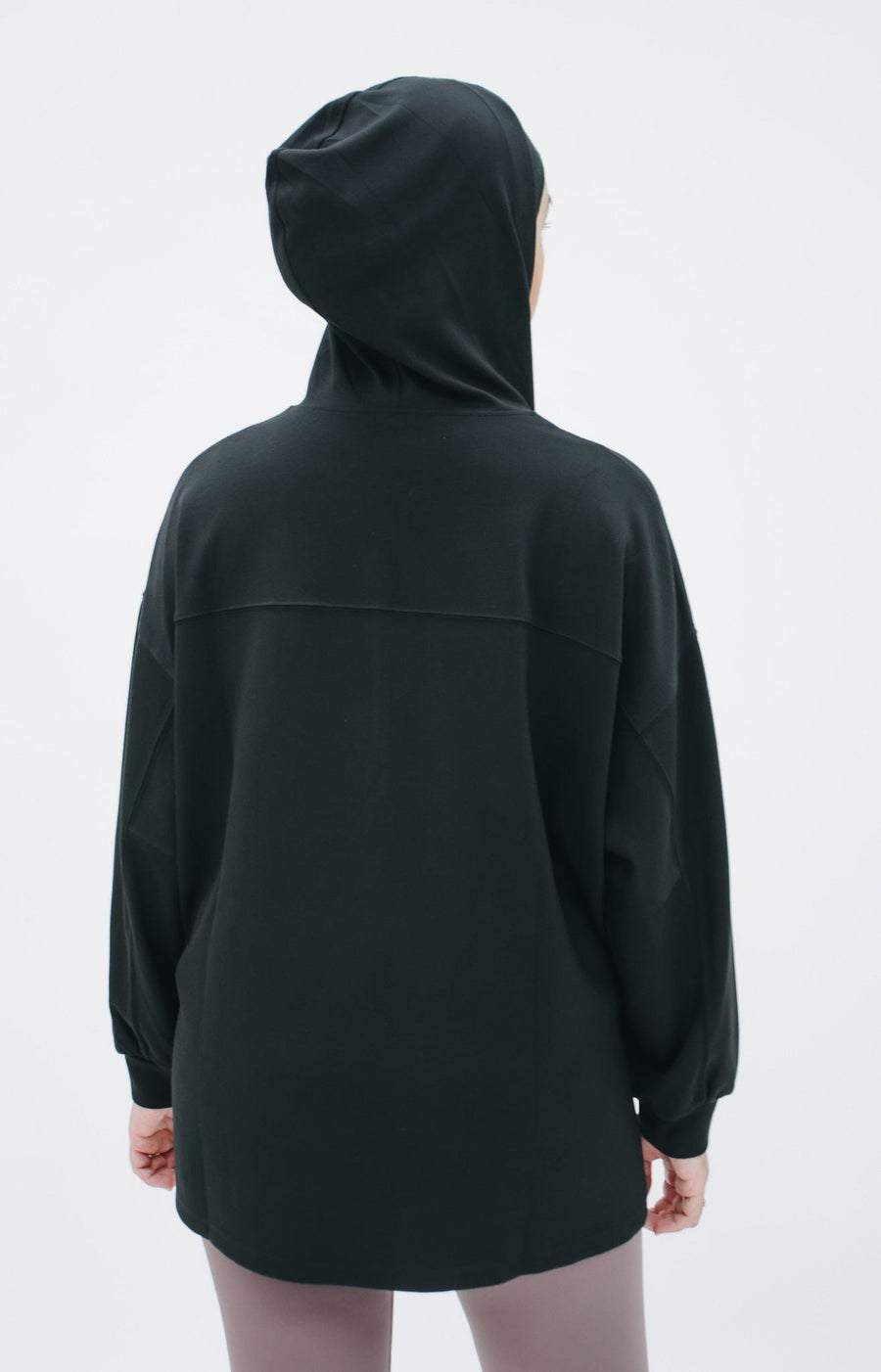 Outerwear GLOWco Exclusive Oversized Hoodie in Black