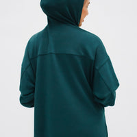 Tops GLOWco Exclusive Oversized Hoodie in Teal