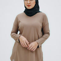 Tops GLOWco Exclusive Seriously Smooth Top in Mocha