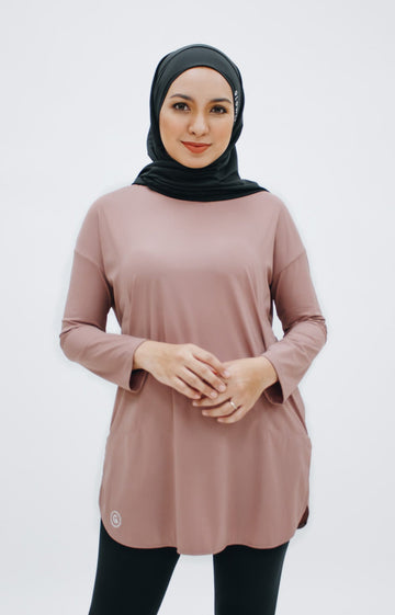 Tops GLOWco Exclusive Seriously Smooth Top in Rosy Brown