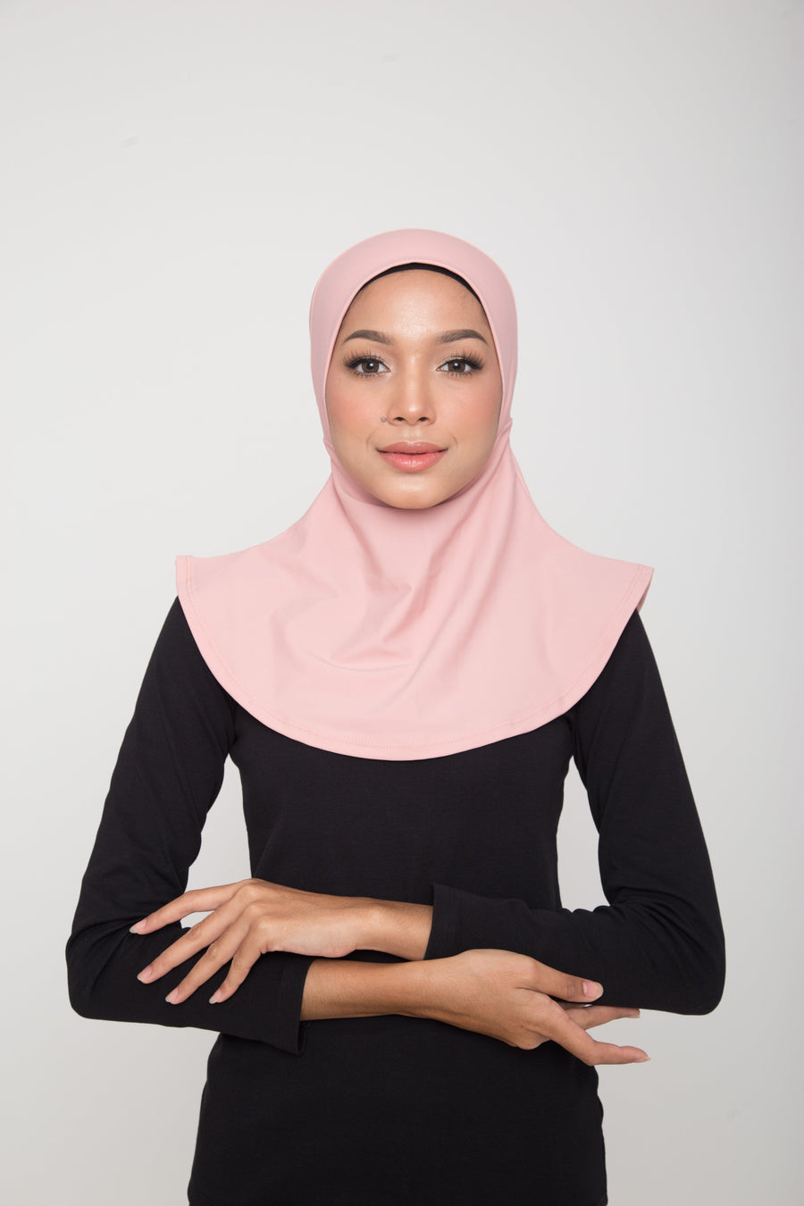 Swim Matsalleh Design Swim Hijab in Dusty Pink