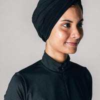Sports Hijabs The Turkish Cloth Instant Twist Turban in Black
