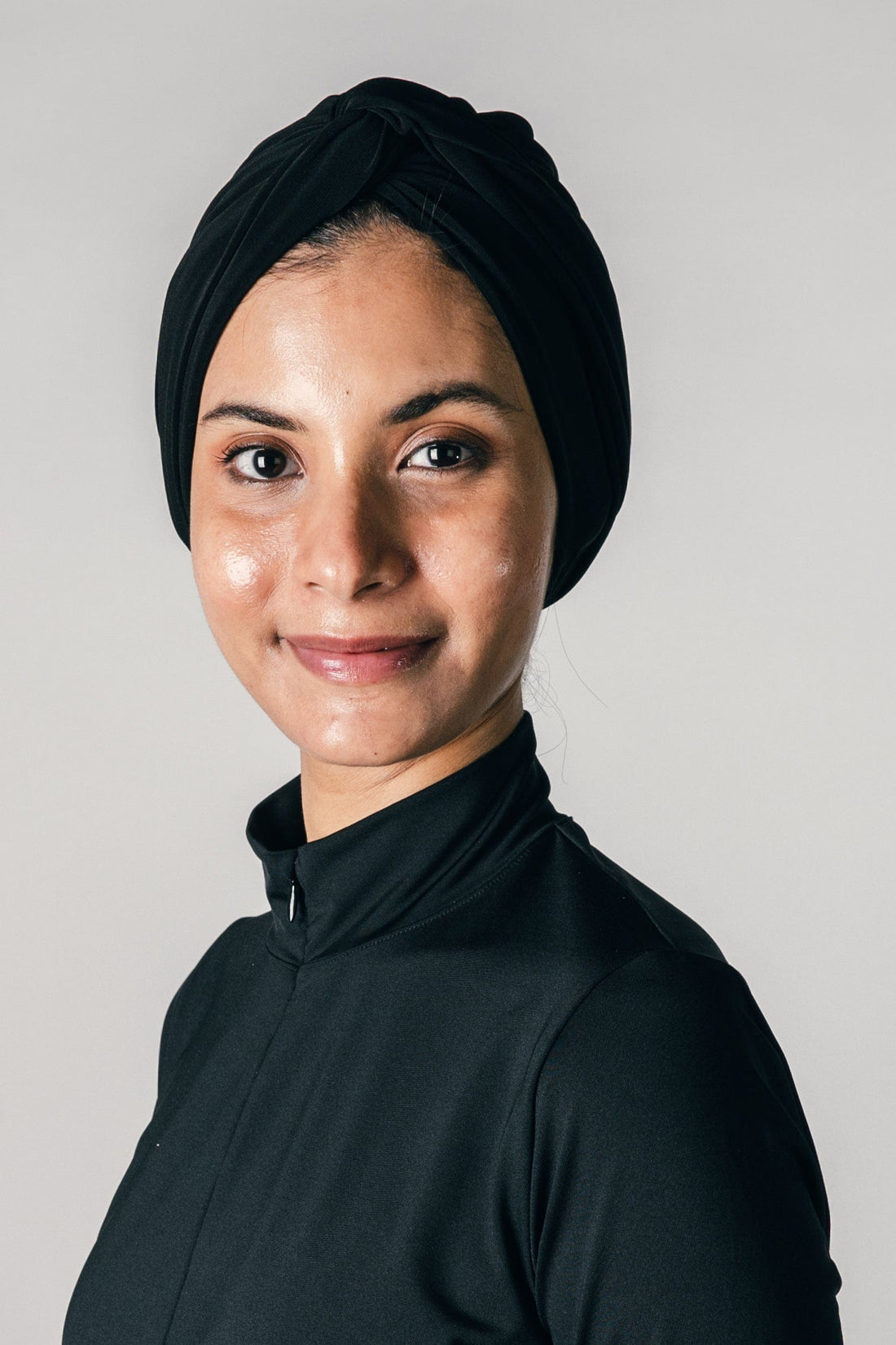 Sports Hijabs The Turkish Cloth Instant Twist Turban in Black