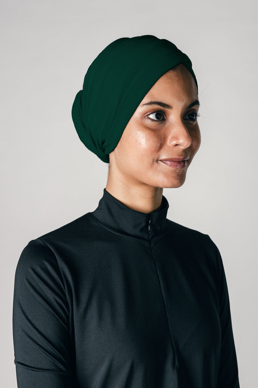 Sports Hijabs The Turkish Cloth Instant Twist Turban in Emerald