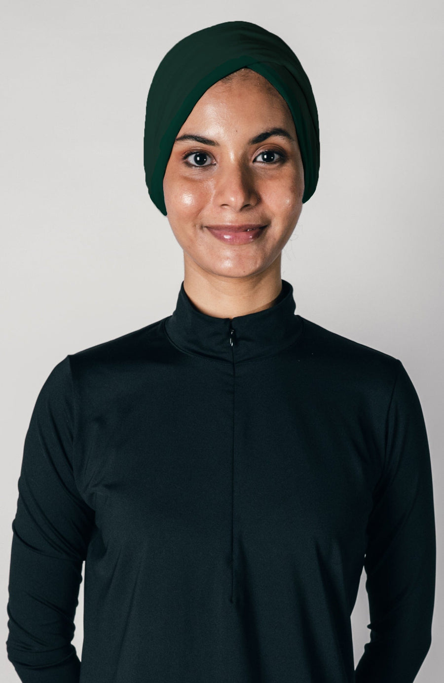 Sports Hijabs The Turkish Cloth Instant Twist Turban in Emerald