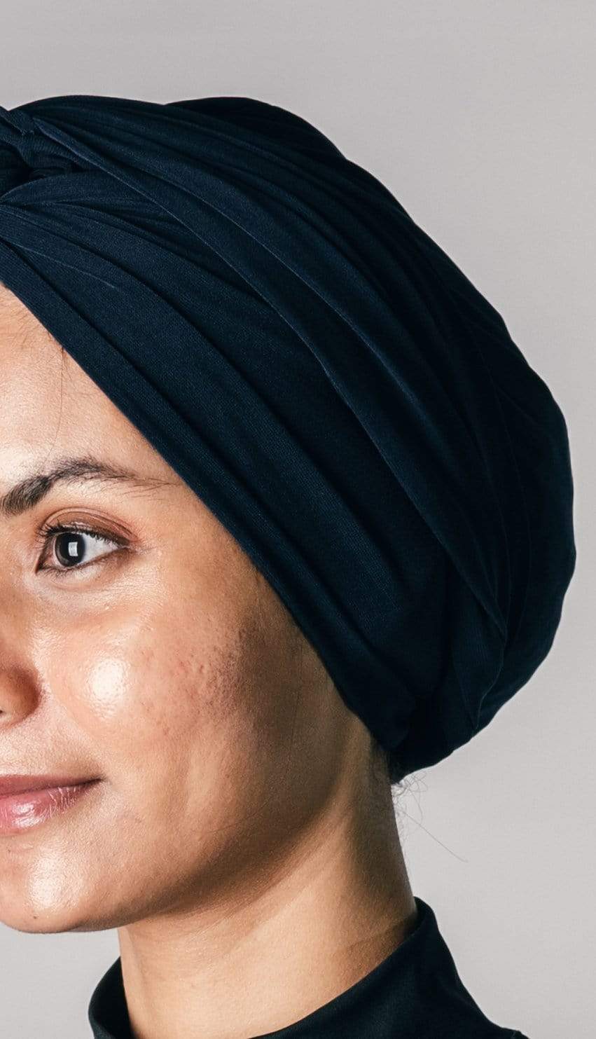 Sports Hijabs The Turkish Cloth Instant Twist Turban in Navy